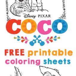 Coco Coloring Sheet