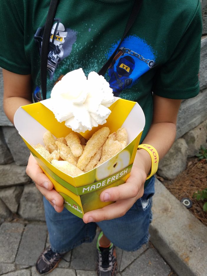 legoland apple fries