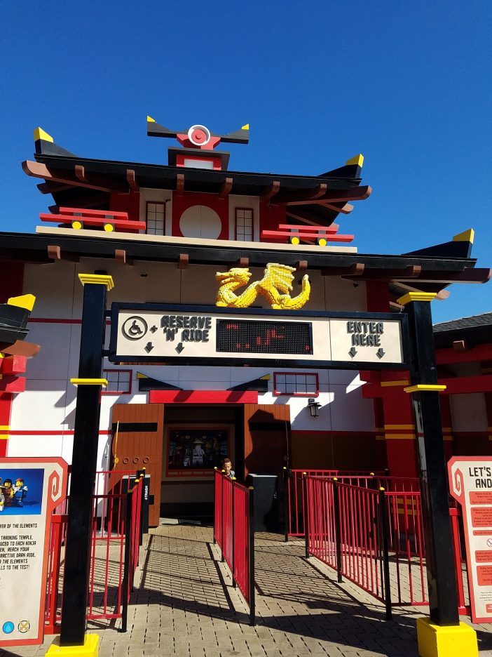 ninjago ride with no wait
