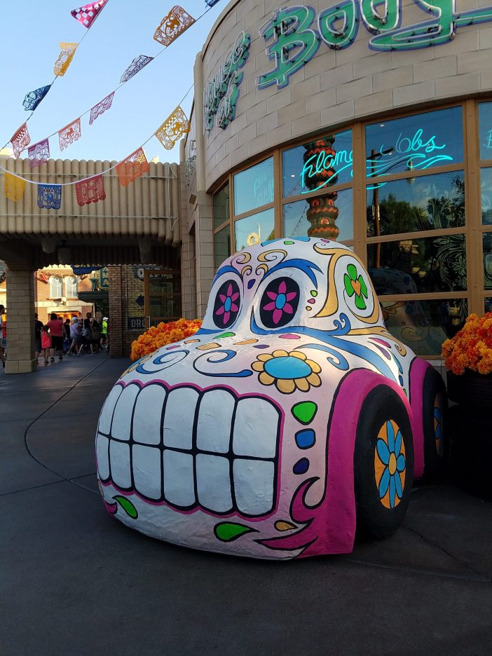 sugar skull car cars land