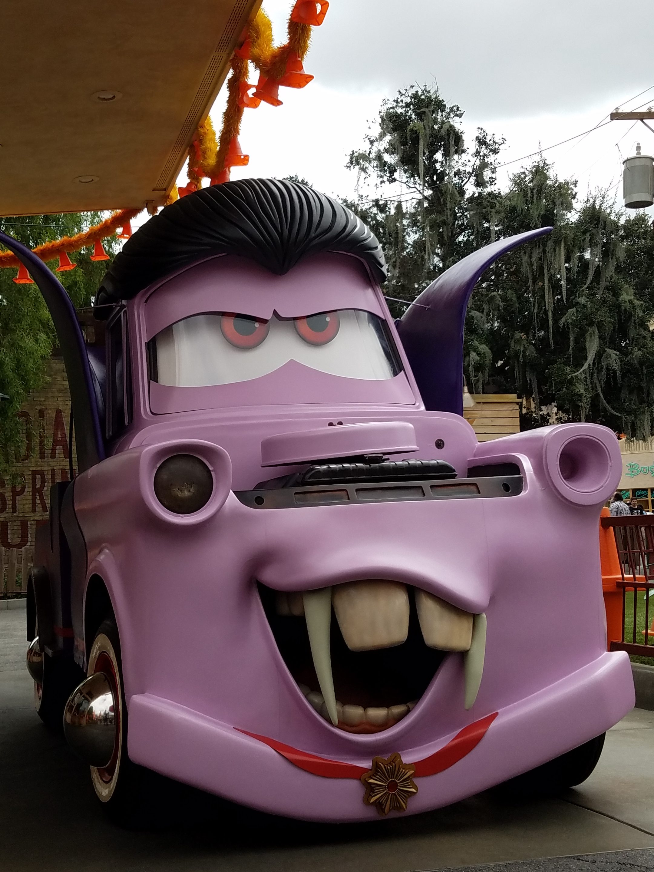 Vampire Mater Cars Land Halloween