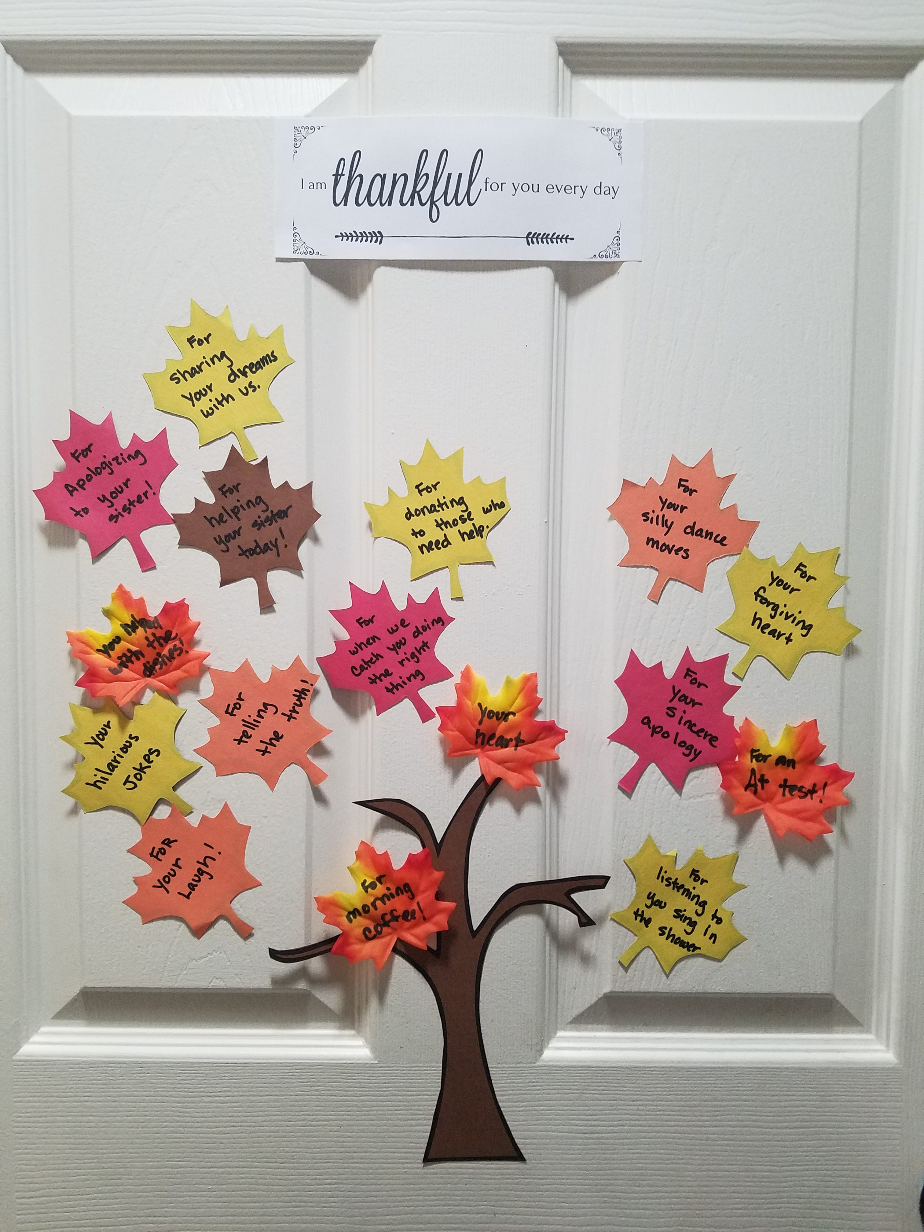 thankful door trees