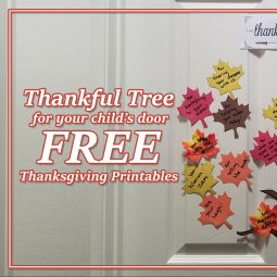 Thanksgiving tree printable