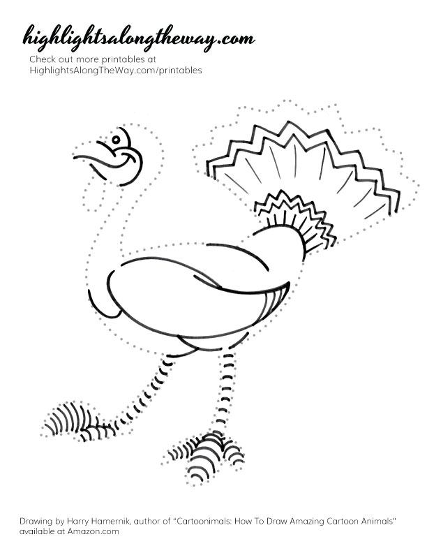 Thanksgiving Coloring pages -Turkey connect the dot
