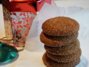 Molasses Gingerbread Cookies with Sprouted Spelt Flour