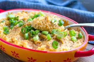 Nutmeg & Cinnamon Spiced Cauliflower & Sweet Potato Mash