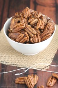 Pumpkin Pie Spiced Candied Pecans