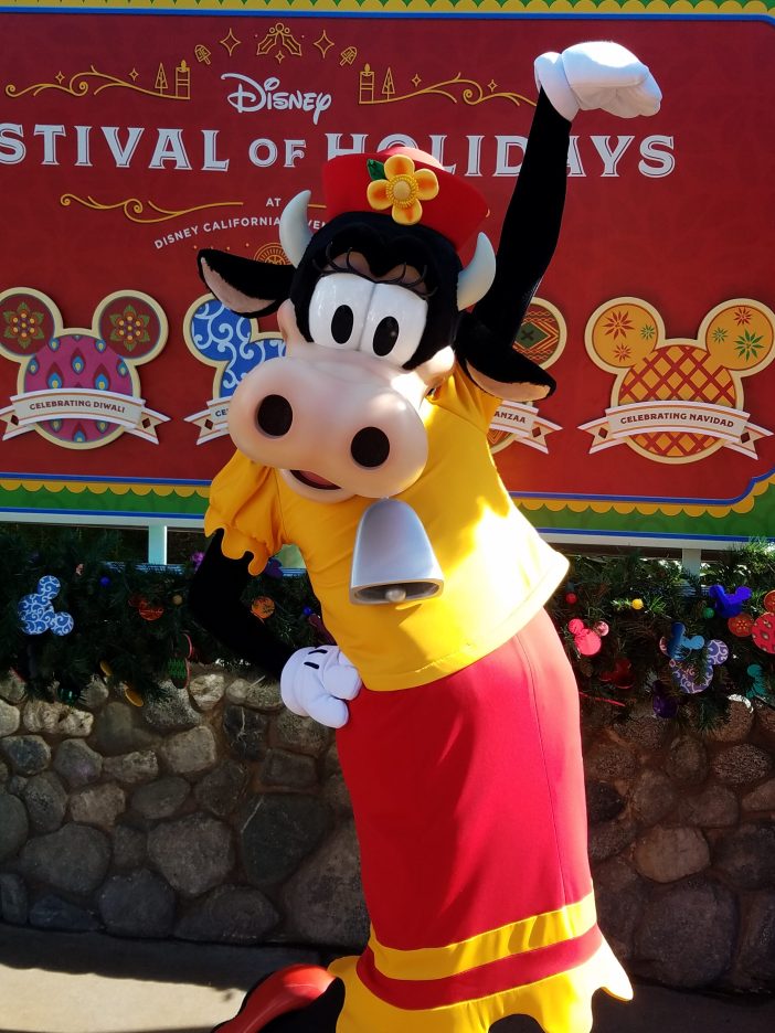 Clarabelle Cow at Disneyland