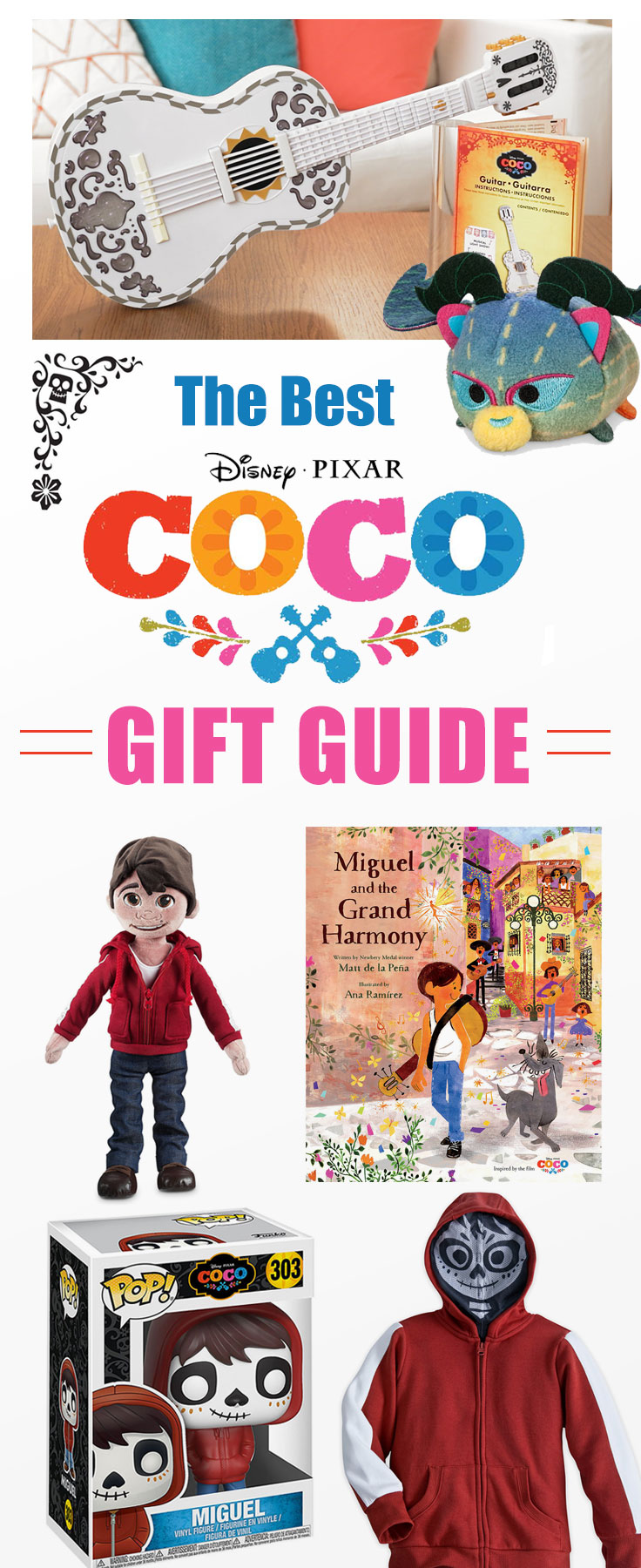 The Best Disney Pixar Coco Gift guide