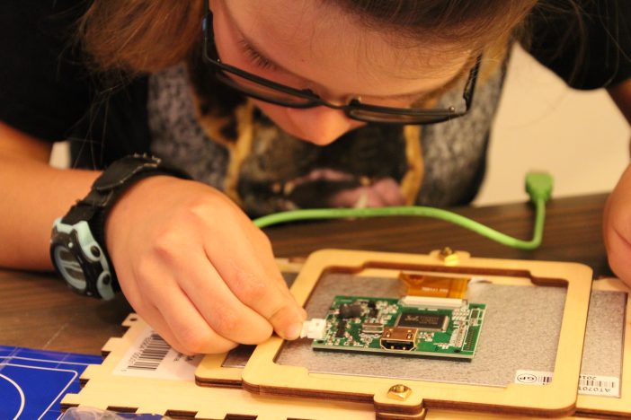 kid builds computer