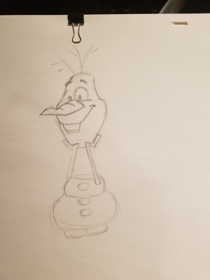 olaf sketch
