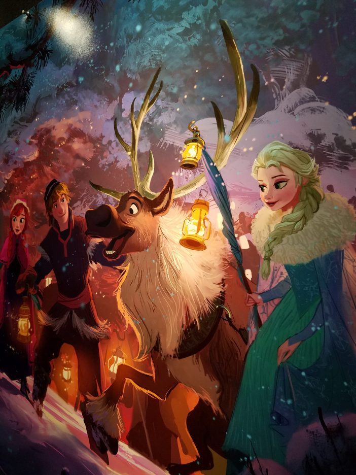 olafs frozen adventure concept art