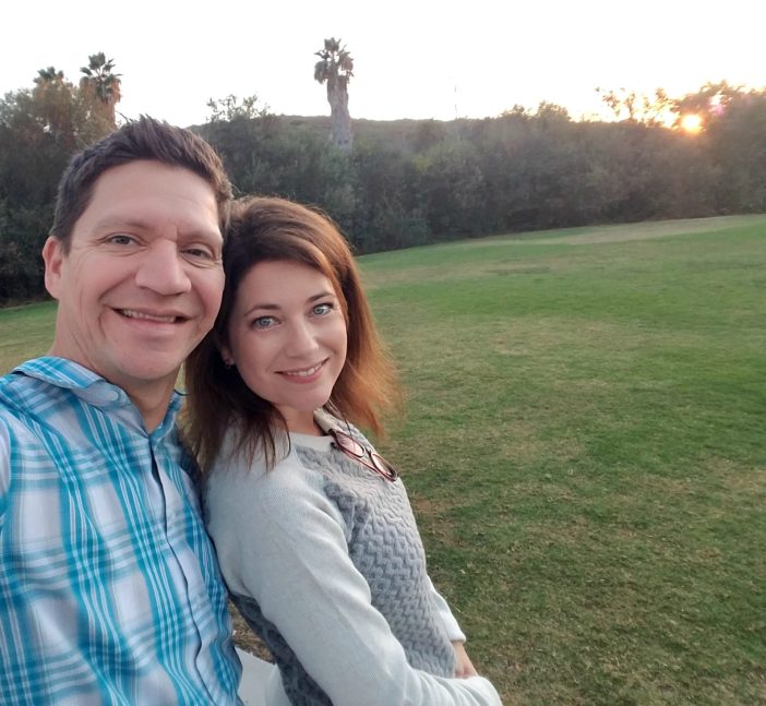 prana sweater for holiday couple pictures