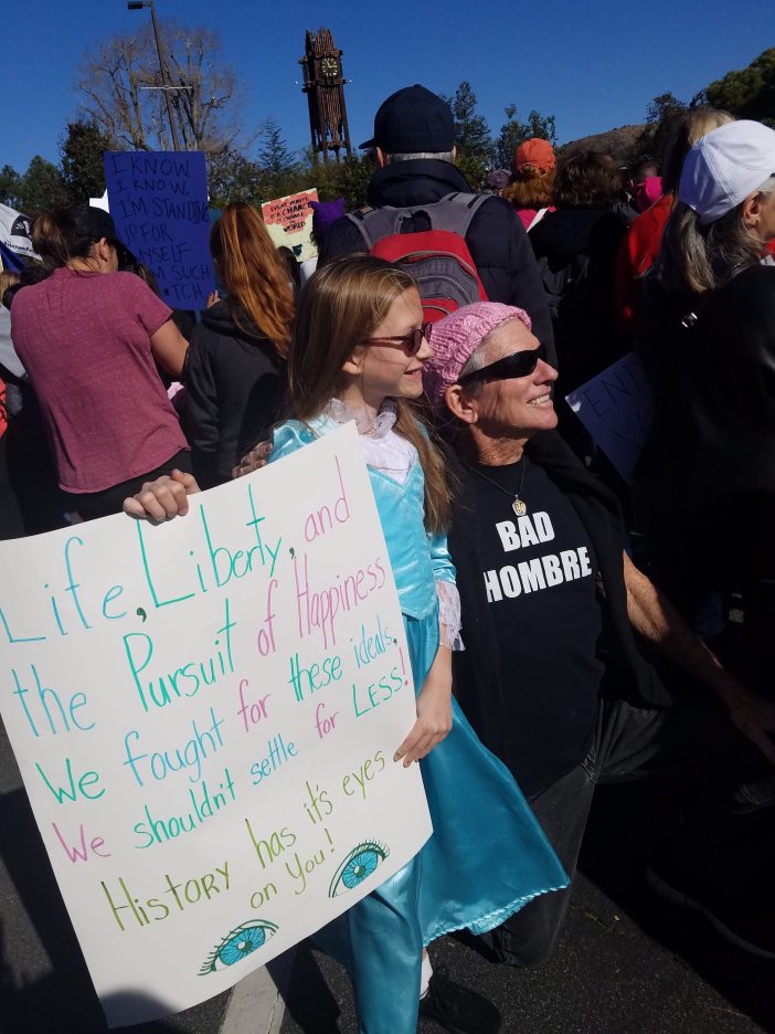 bad hombres at women's march