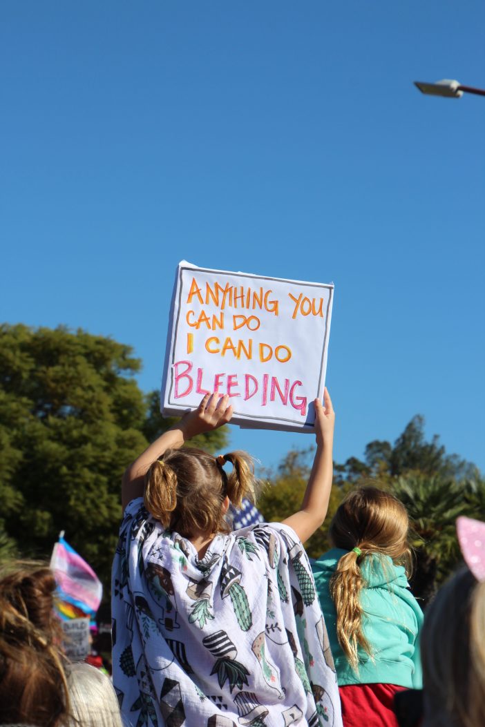 womens march anything you can do i can do bleeding