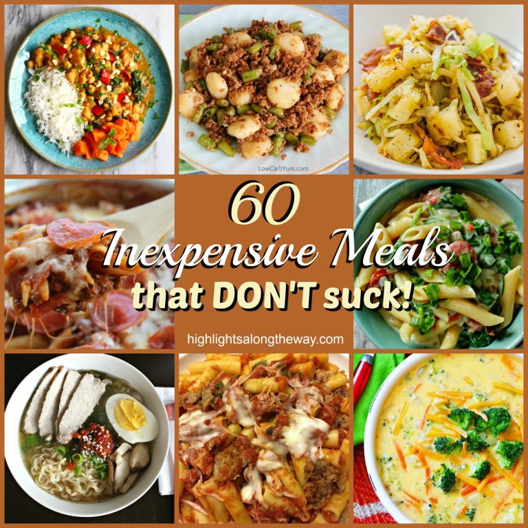 60 Inexpensive Recipes that Don’t Suck!