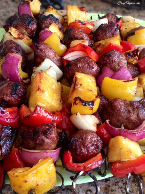 Quick & Easy BBQ Kabobs