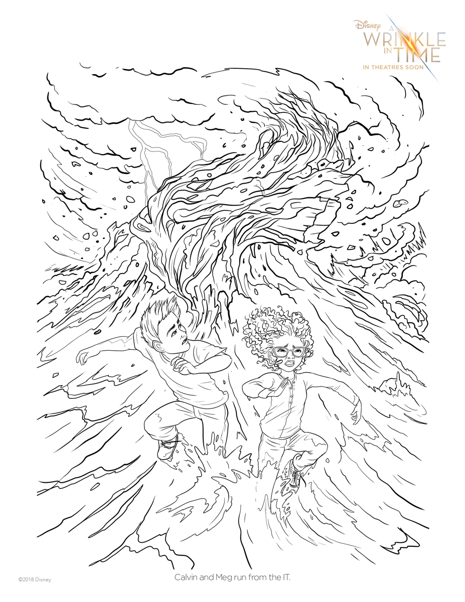 A Wrinkle in Time coloring pages