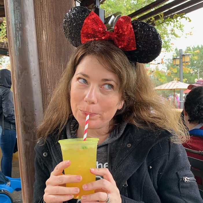 Mango drink Disney California