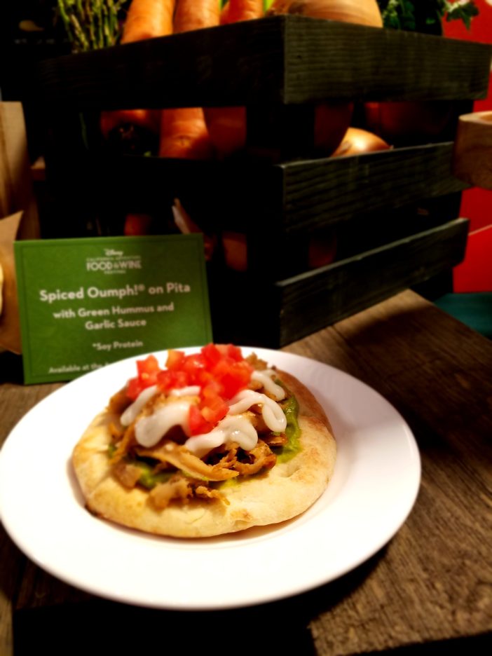 vegan option at DCA food and wine festival