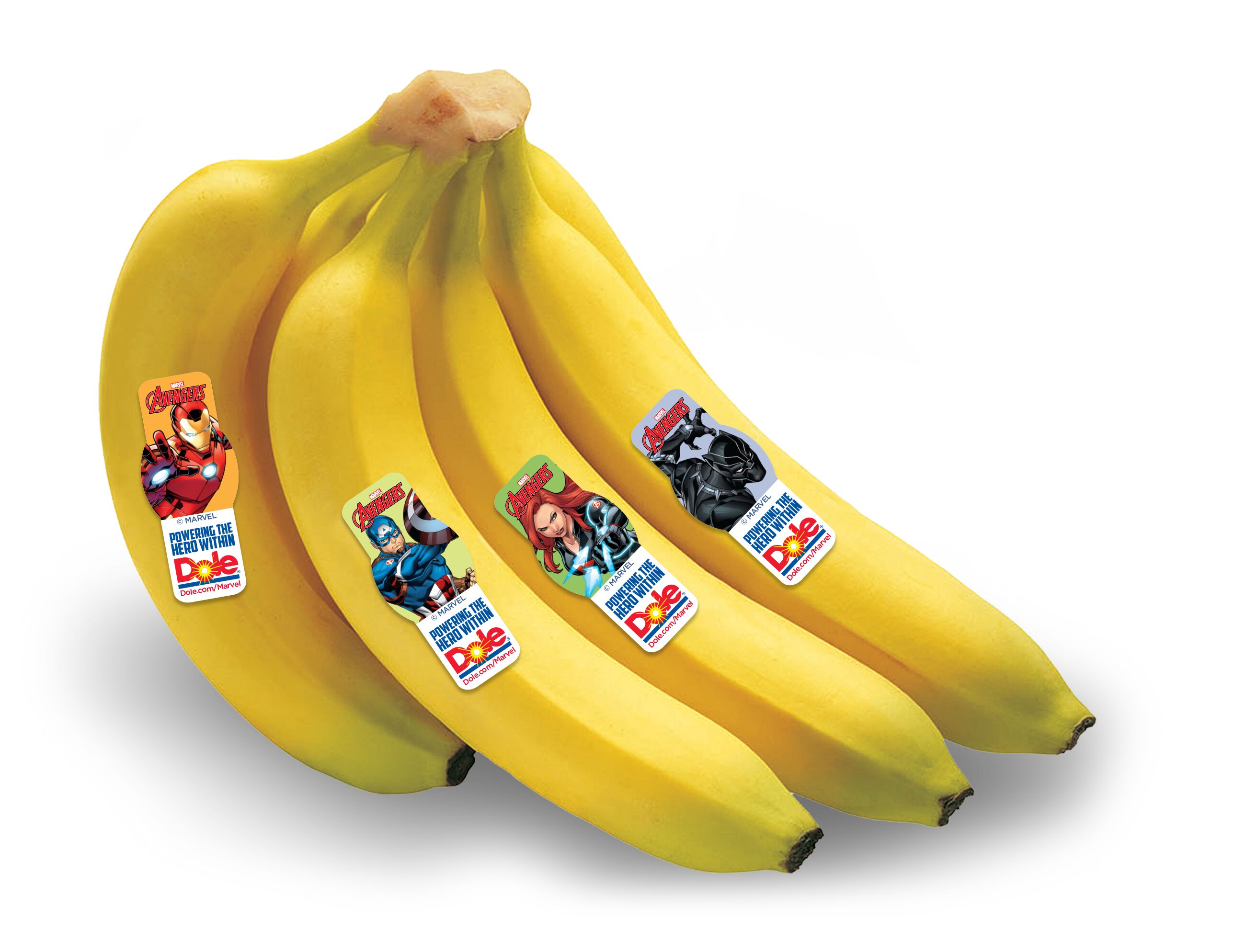 Avengers Marvel Banana stickers