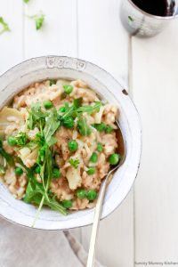 Instant Pot Risotto with Peas and Artichokes