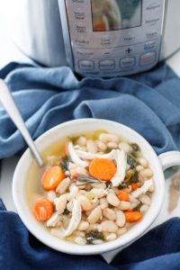 Instant Pot White Bean & Chicken Soup