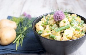 Vegan Instant Pot Potato Salad with Green Beans