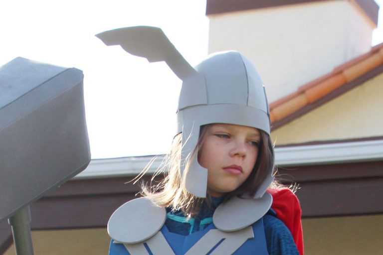 NO Sew DIY Thor Costume that you can make right now!