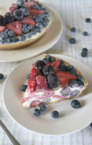 Easy Frozen Mixed Berry Vanilla Custard Pie Recipe