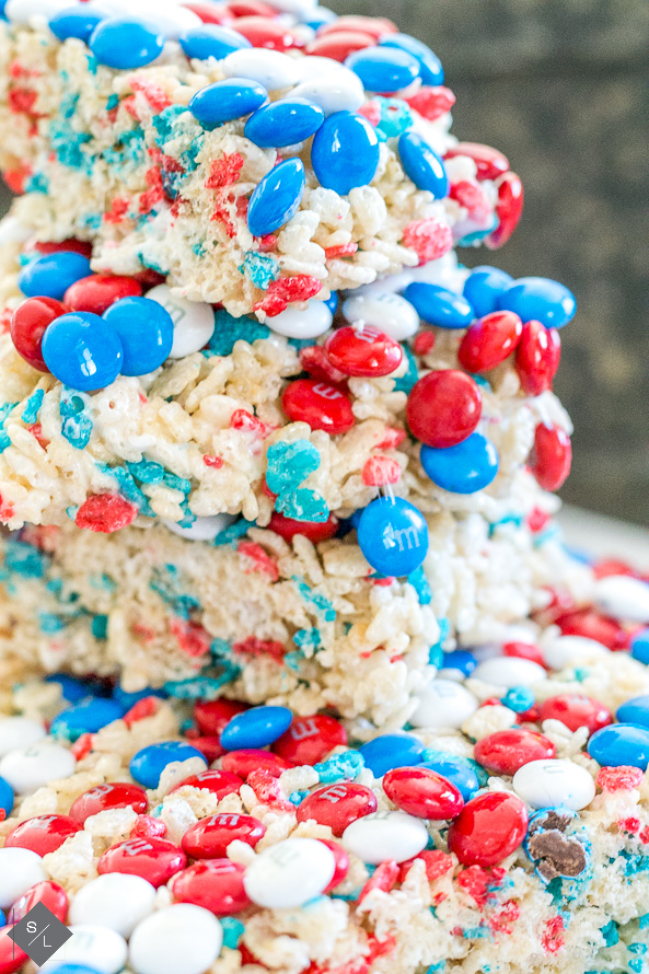 Fourth of July Rice Krispie Treats