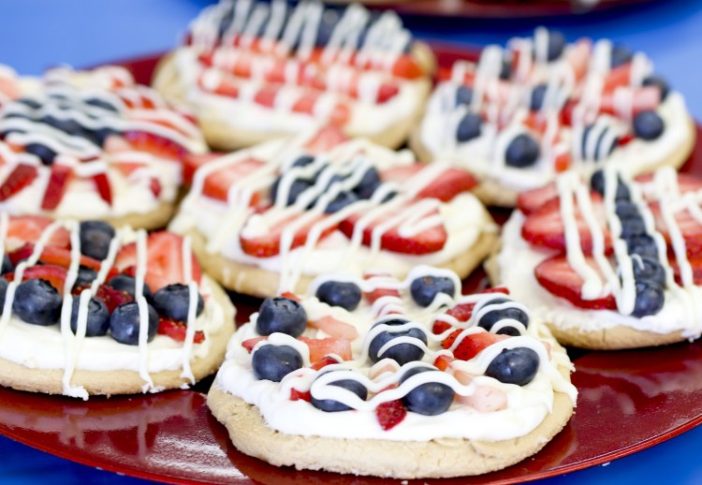 Mini Fruit Pizzas