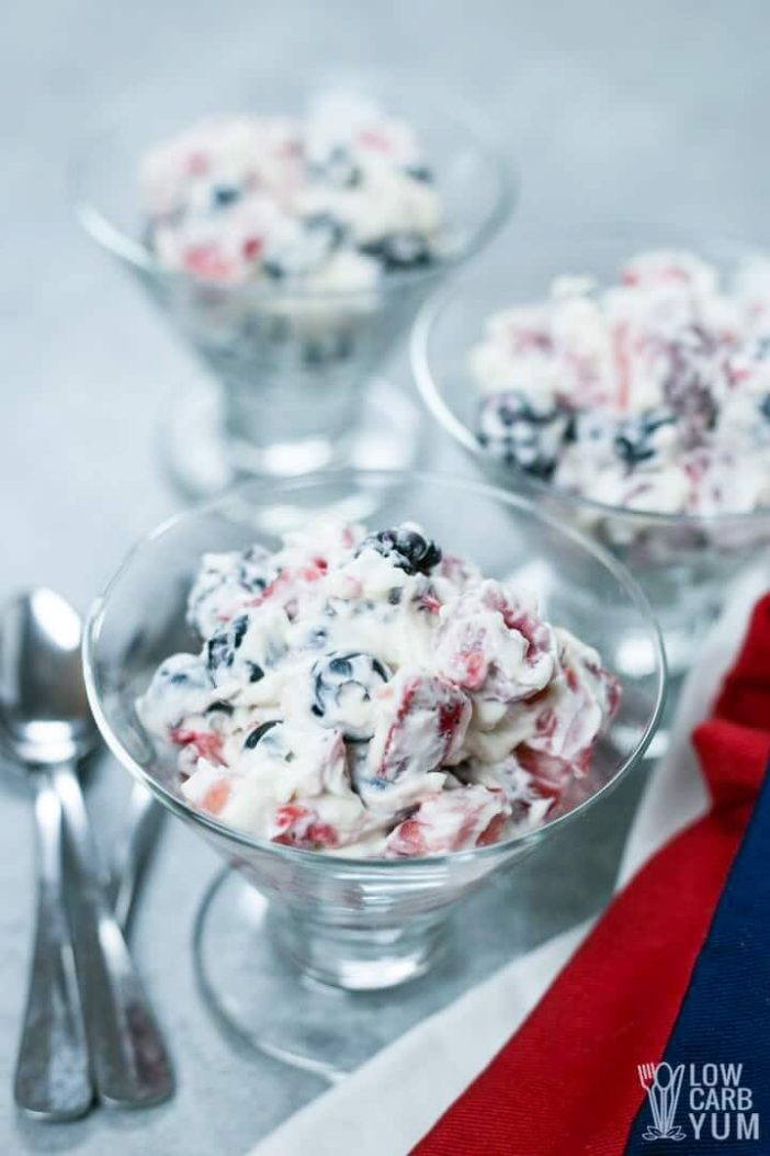 Mixed Berry Cheesecake Salad
