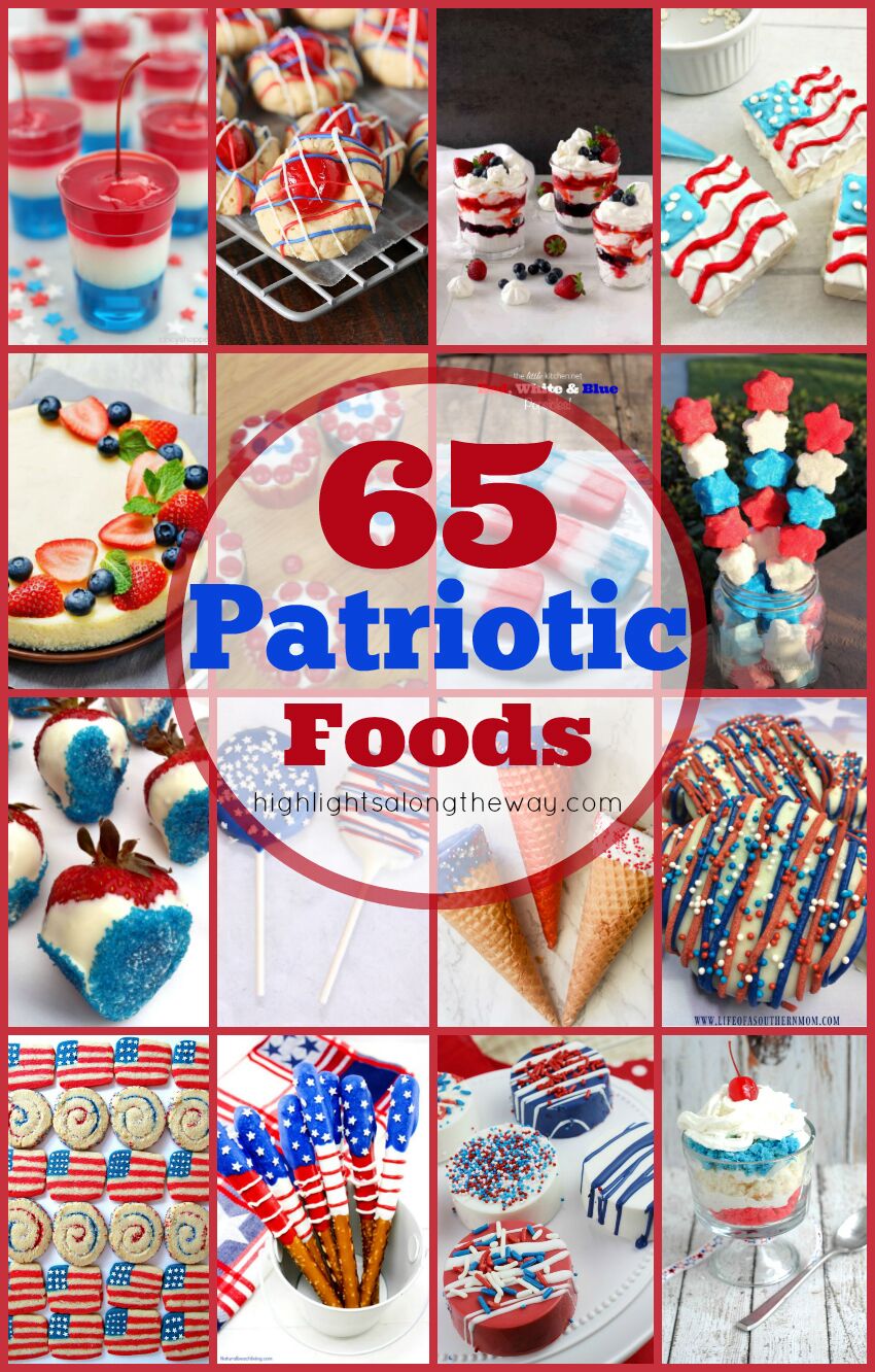 patriotic party foods pinterest