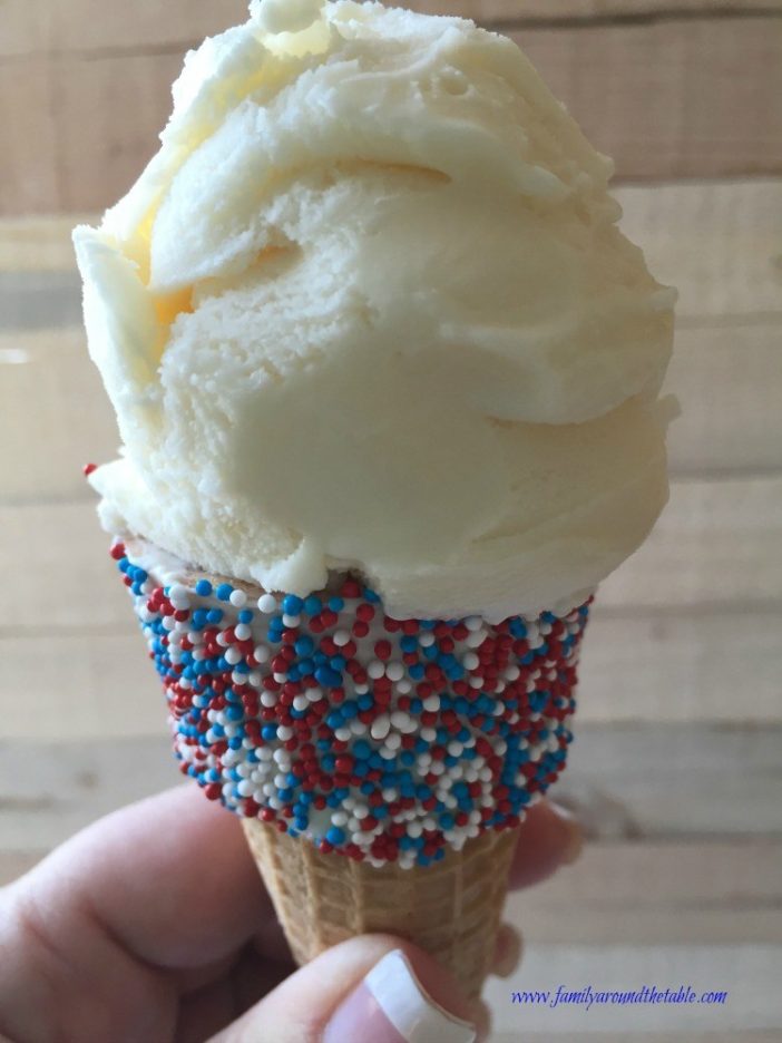 Patriotic Ice Cream Cones