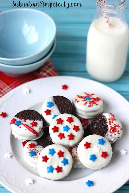 Patriotic Oreos
