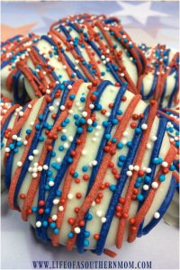 Red, White & Blue Oreo Cookies