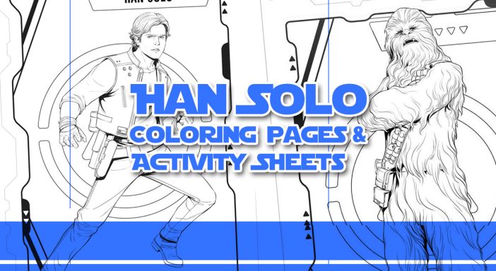 Han Solo coloring sheets