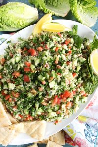 Cauliflower Rice Tabbouleh Salad