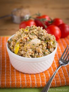 Summer Salad Recipe with Whole Grains and Chicken