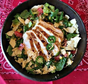 Texas Summer Salad with Grilled Chicken