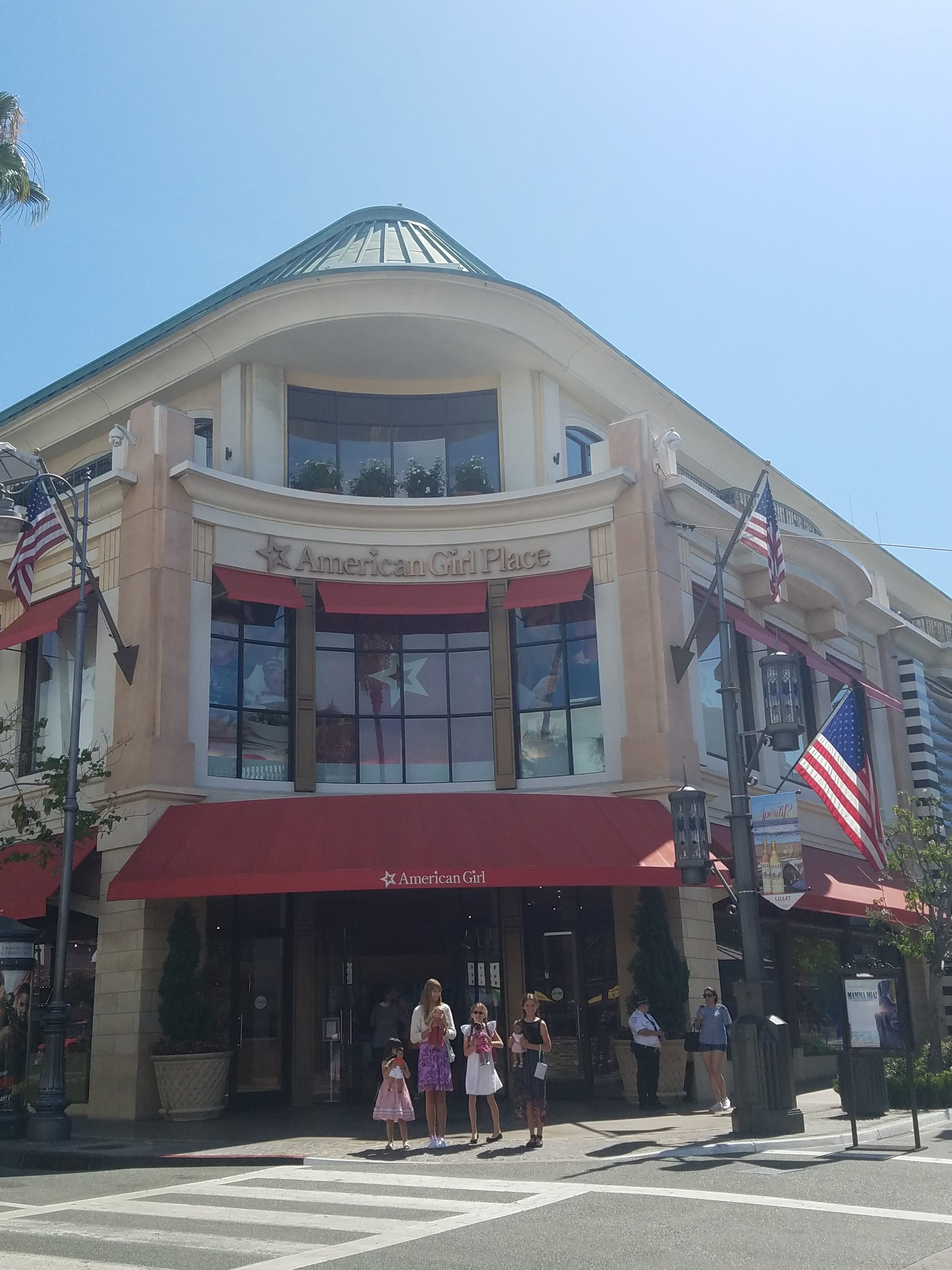 American Girl Doll store at the grove in Los Angeles