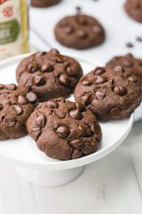 Chocolate Coconut Flour Cookies