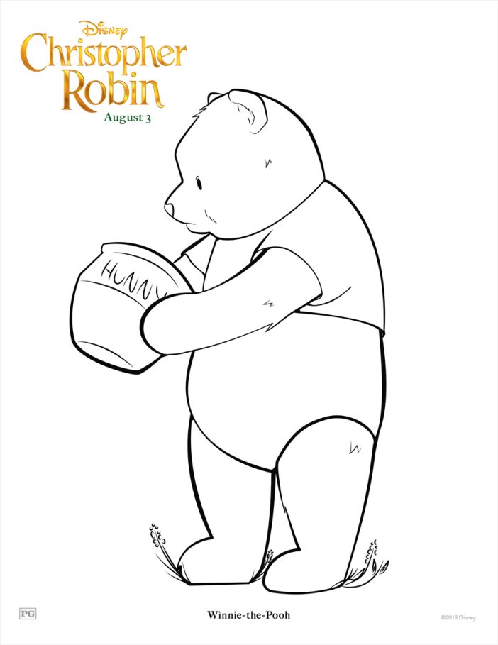 Christopher Robin Pooh Bear
