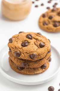 Coconut Flour Cookies with Chocolate Chips