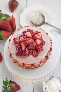 Low Carb Strawberry Cheesecake 