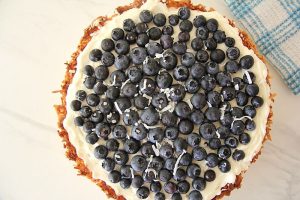 No Bake Blueberry Cheesecake