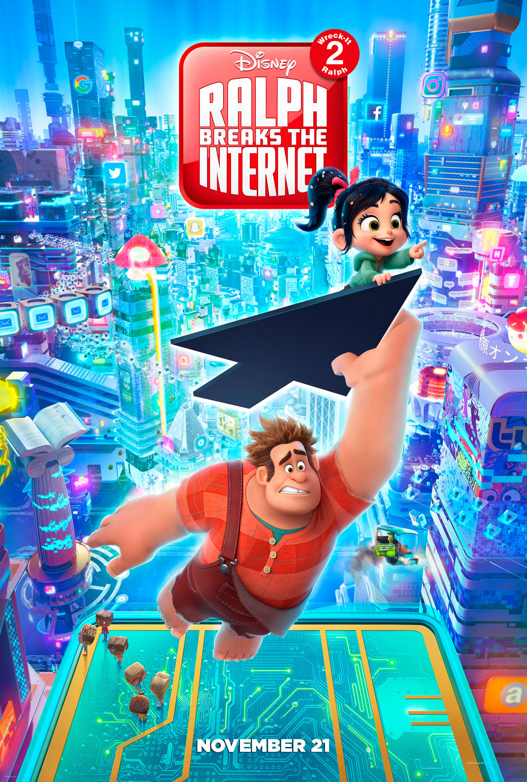 ralph breaks the internet official poster