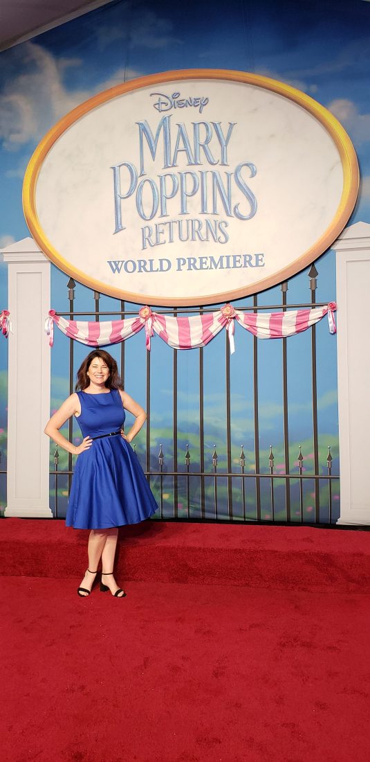 Mary Poppins Returns event dress