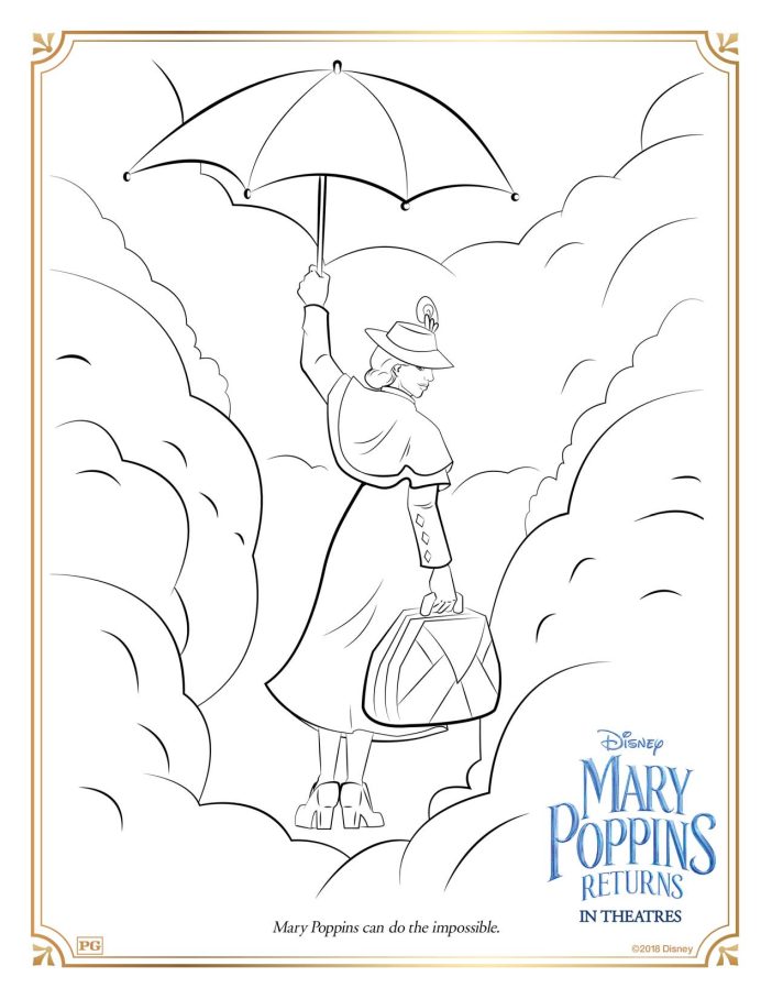 Mary Poppins Returns coloring